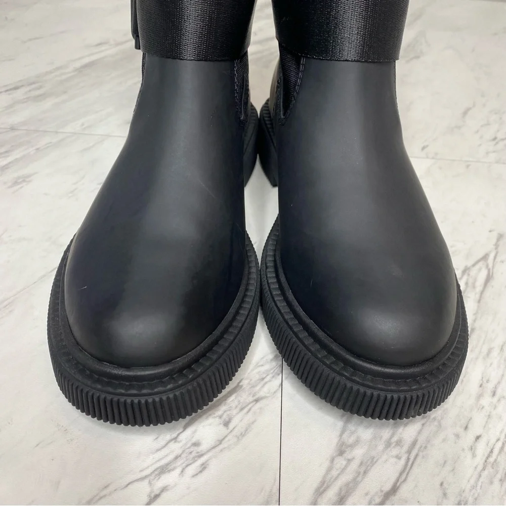 New! Franco Sarto Jan Black Boot 5 1/2 M